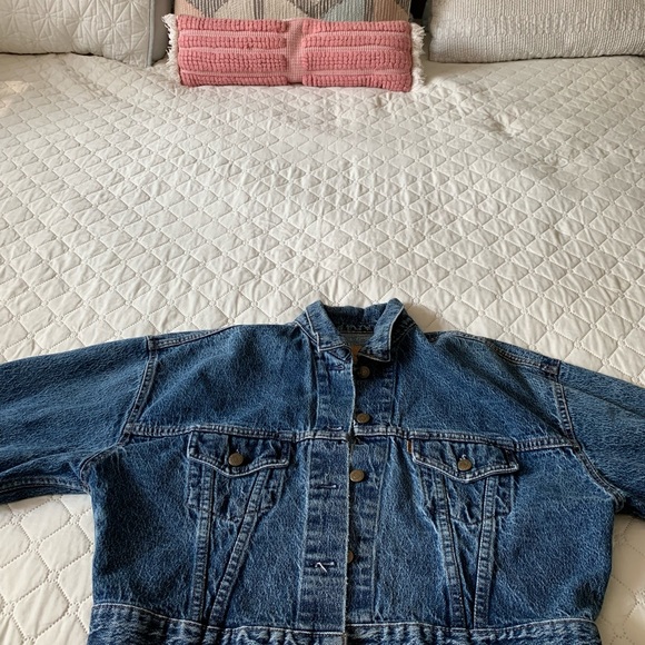 Levi’s vintage cropped acid wash denim jacket - Picture 7 of 12